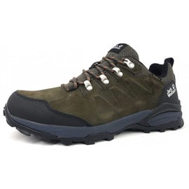 Jack Wolfskin Refugio Texapore Low Herren khaki/phantom 40,5