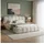 Juskys Polsterbett Catania 180 x 200 cm Creme