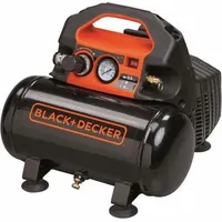Black & Decker Black & Decker, Kompressor, BLACK+DECKER SPRĘŻARKA BEZOLEJOWA 6L 0.5KM 8BAR 55 l/min (8 Bar, 6 l)
