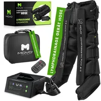 M MOVO TRAINING Lymphdrainage Gerät Hosen mit 6 Luftkammern und 6 Massageprogrammen