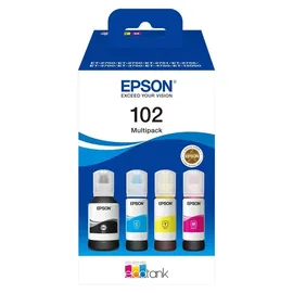 Epson 102 EcoTank-Tintenflasche CMYK