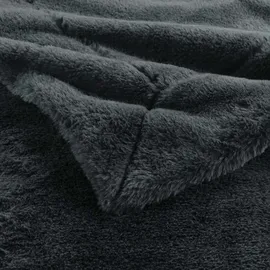Douceur d'intérieur Kuscheldecke 125 x 150 cm Anthrazit
