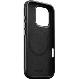 Nomad iPhone 16 Pro Leder Case schwarz