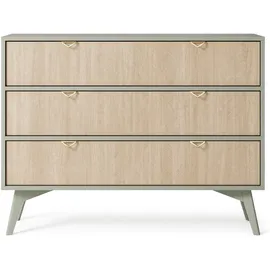 masseno Kommode FORESTA 106 x 80 x 38 cm Hellgrün