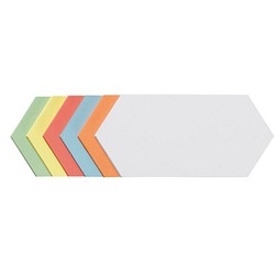 FRANKEN Moderationskarten farbsortiert 9,5 x 20,5 cm, 500 Blatt