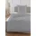 Hechter Paris Satin Gestreift Silber Grau 135 x 200 cm + 80 x 80 cm
