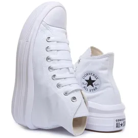 Converse Chuck Taylor All Star Move Platform High Top white/natural ivory/black 36,5