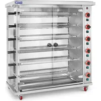 Royal Catering Gasgrill, Gas-Hähnchengrill 6 Spieße - mit Beleuchtung