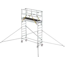 Günzburger Munk Rollgerüst SG 0,75 x 2,45 m mit Ausleger Plattformhöhe 3,07 m