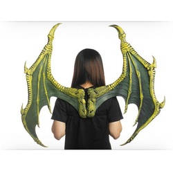Metamorph Kostüm-Flügel Drachenflügel, Imposante grüne Flügel für zahlreiche Kostümideen grün