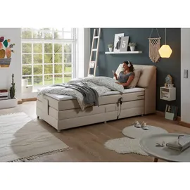Esposa Boxspringbett 120 x 200 cm H2 Beige