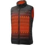 Thermrup Beheizbare Weste(mit Akku 7,4V) für Herren Damen, Beheizte Jacke Elektrisch mit 3 Temperatureinstellungen, Seitentaschen mit Reißverschluss, Winterjacke (XL) - XL