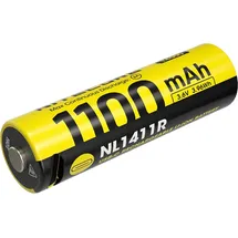 Nitecore NL1411R Akku 14500 1100mAh 3,6V 3A USB-C