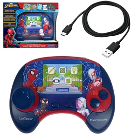 Lexibook Console éducative bilingue Spiderman Blau/Rot
