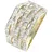 FIRETTI Goldring Ringe, 232307-16 goldfarben 0,3 ct P3 = leicht erkennbare Einschlüsse,