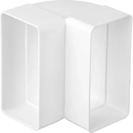 airRoxy Flachkanal 90° Bogen vertikal System 110x55mm