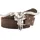 rettungsring gürtel Damengürtel Leder 100 cm braun