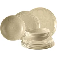 SELTMANN WEIDEN Terra Teller-Set 18-teilig sandbeige | DS