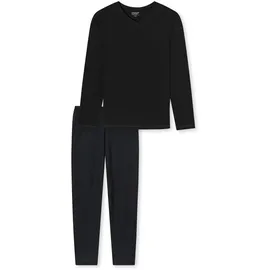 SCHIESSER Schlafanzug Uncover Nightwear Schwarz 56