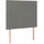 vidaXL Kopfteil Dunkelgrau 100x5x78/88 cm Stoff