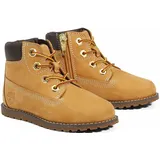 6In Boot with Side Zip Kurzschaft Stiefel Gelb Wheat 25