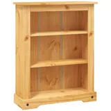 vidaXL Bücherschrank 3 Fächer Mexiko-Stil Kiefernholz 81x29x100 cm