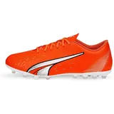 Puma Ultra Play MG - ultra orange/puma white/blue glimmer 44