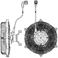 Mahle CFC 219 000P Kupplung Kühlerlüfter u.a. passend für
