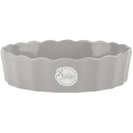 sallys Auflaufform oval 24,5 x 18,5 x 6,5 cm Silber