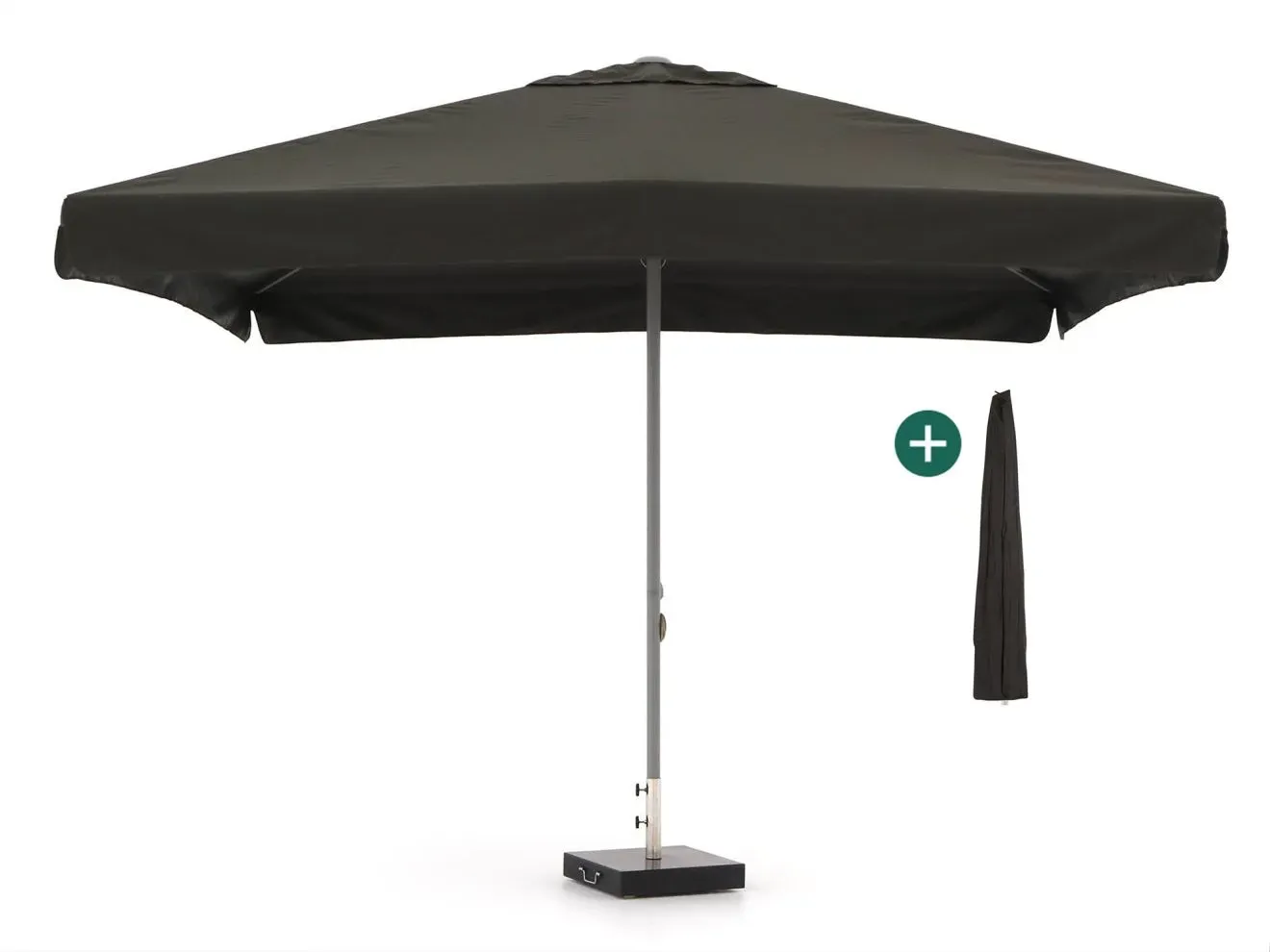 + 10 % Kassenrabatt | Shadowline Bonaire Sonnenschirm 350x350 cm