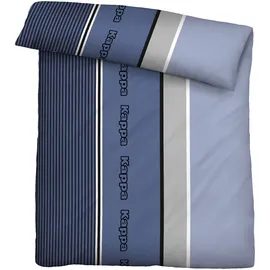 Kappa Sofia Linon Blau 155 x 220 cm + 2 x 80 x 80 cm