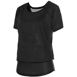 LASCANA Funktionsshirt 2 in 1 schwarz XL