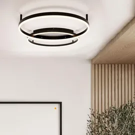 s.luce Ring 2-flammig Alu-Gebürstet Ø 40 cm