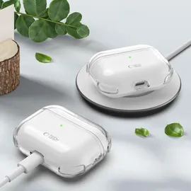 TECH-PROTECT Bounce Schutzhülle für AirPods Pro 3 mit Schlüsselanhänger Transparent