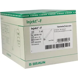 B. Braun Feindosierungsspritzen Injekt-F 1 ml 100 St.