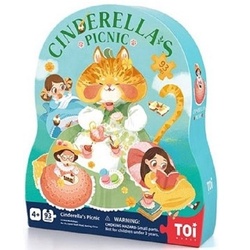 Toi World Puzzle 93 pcs. XL Cinderella's picnic TK283