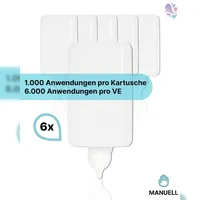 Blanc HYGIENIC Cosmos Toilettensitzreiniger 6.000 Anwendungen, 6 x 1 Liter Flächen- und Toilettensitzreinigung, inkl. Pumpe, Silikonfrei,