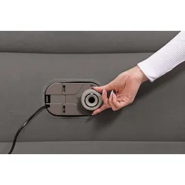 BESTWAY TriTech® Doppelluftbett Fashion FlockTM mit integrierter Elektropumpe 203 x 152 x 56 cm