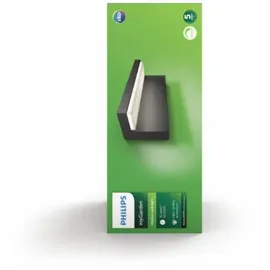 Philips Bustan IR 4000K LED Wandleuchte anthrazit (16483/93/P3)