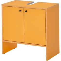Waschbeckenunterschrank BASIC BY BALCULINA "Kairo", gelb, B:60cm H:60cm T:35cm, Spanplatte, Schränke, Moderne Farbauswahl