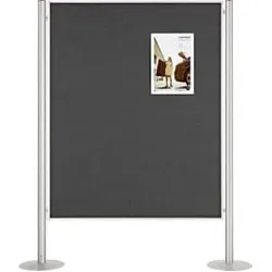 Magnetoplan Präsentationswand stationär, 1 Tafel