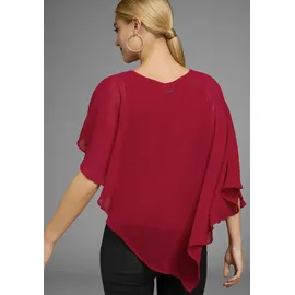 LAURA SCOTT Chiffonbluse rot 48