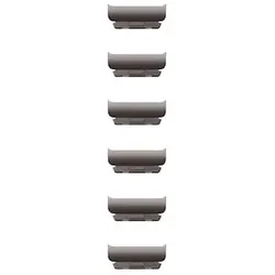 Apple Watch Zusatz-Edelstahlglieder für Watch 46mm Schiefer (One Size)