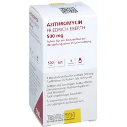 AZITHROMYCIN Friedrich Eberth 500 mg PKI 1 St