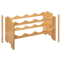 Five Stapelbares Weinregal 8 Flaschen 40 x 20 x 10 cm Beige