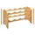 Five Stapelbares Weinregal 8 Flaschen 40 x 20 x 10 cm Beige
