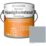 Jaegerlacke Acryl-Flüssigkunststoff Kronalux 1K-Bodenbeschichtung 780 sehr widerstandsfähig, lufttrocknend, einfache Verarbeitung grau|silberfarben
