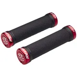 Reverse Components R-Shock Fahrradgriffe Lock-On schwarz/rot 31 mm