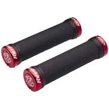 Reverse Components R-Shock Fahrradgriffe Lock-On schwarz/rot 31 mm
