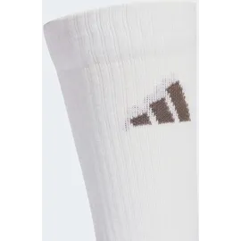 adidas Leo Grafik Funktionssocken 3er Pack Braun/Beige/Weiß 46-48